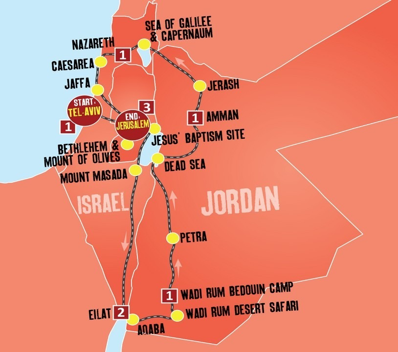 travel to palestine via jordan